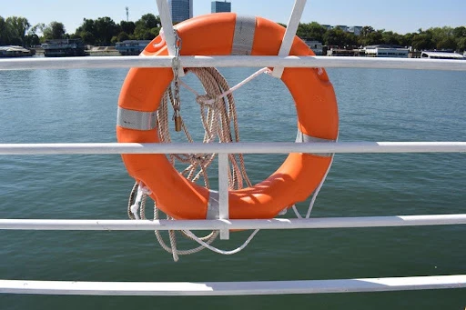 Lifejackets, flares, and required safety equipment for marine vessels